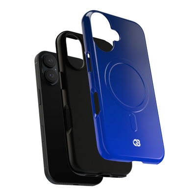 Blue Tough 2.0 Magsafe Phone Case for iPhone - Cobalt Depth Shift