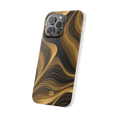 Gold Lite Phone Case for iPhone - Molten Copper Strands