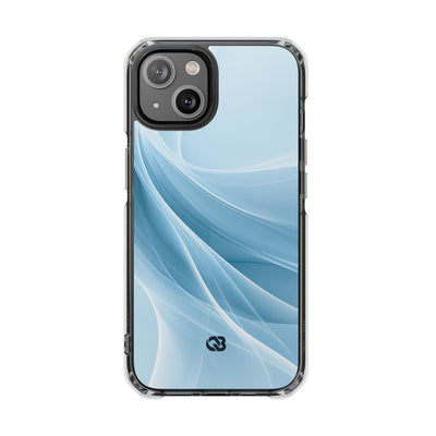 Azure Horizon · Clear Impact Magnetic Phone Case for iPhone ·  Blue