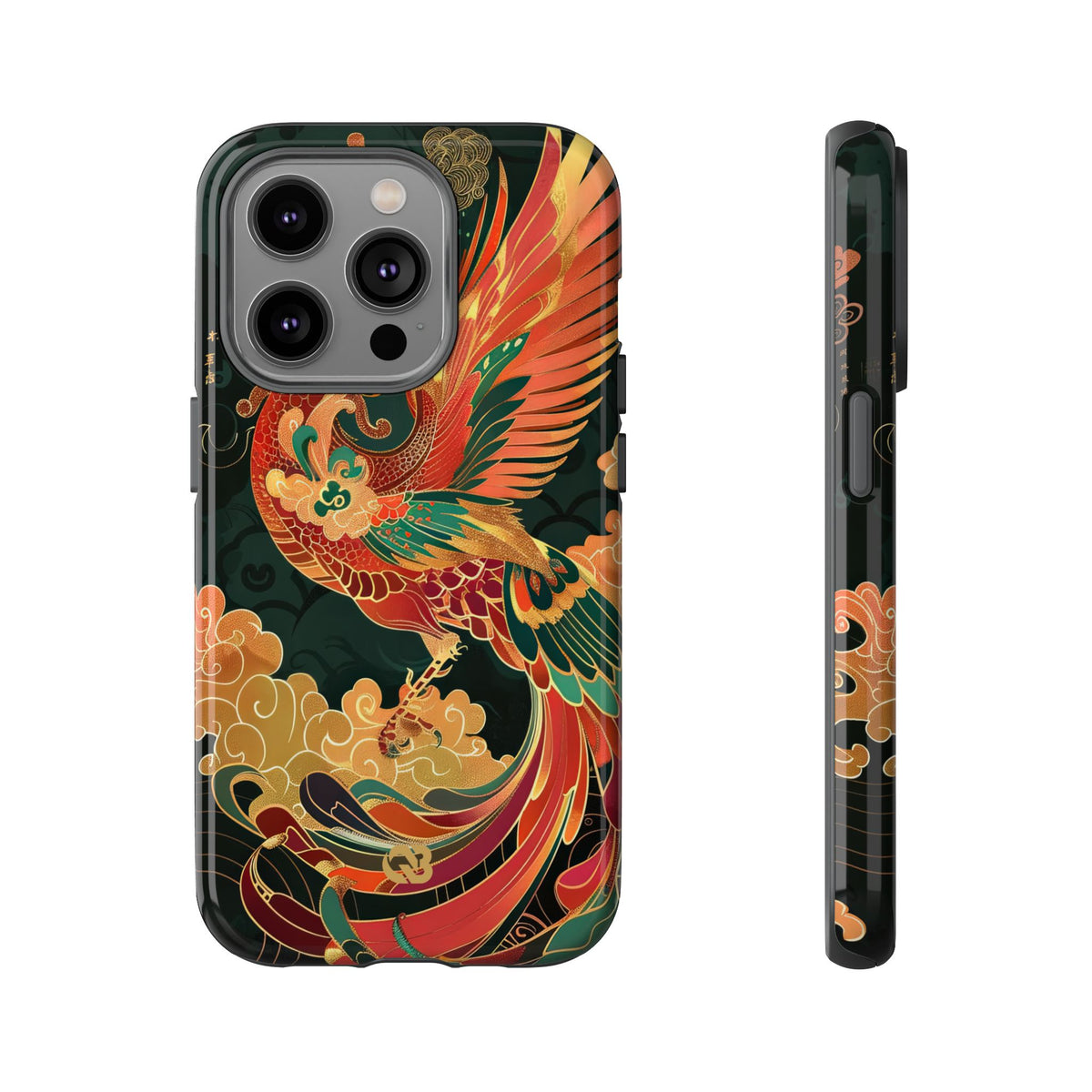 Imperial Phoenix Ascent · Tough Phone Case for iPhone · Red