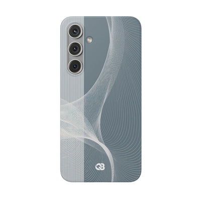 Grey Lite Phone Case for Samsung - Slate Mesh Horizon