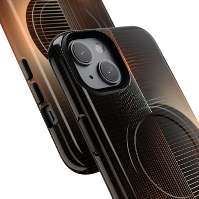 Amber Meridian · Tough 2.0 Magnetic Phone Case for iPhone · Black
