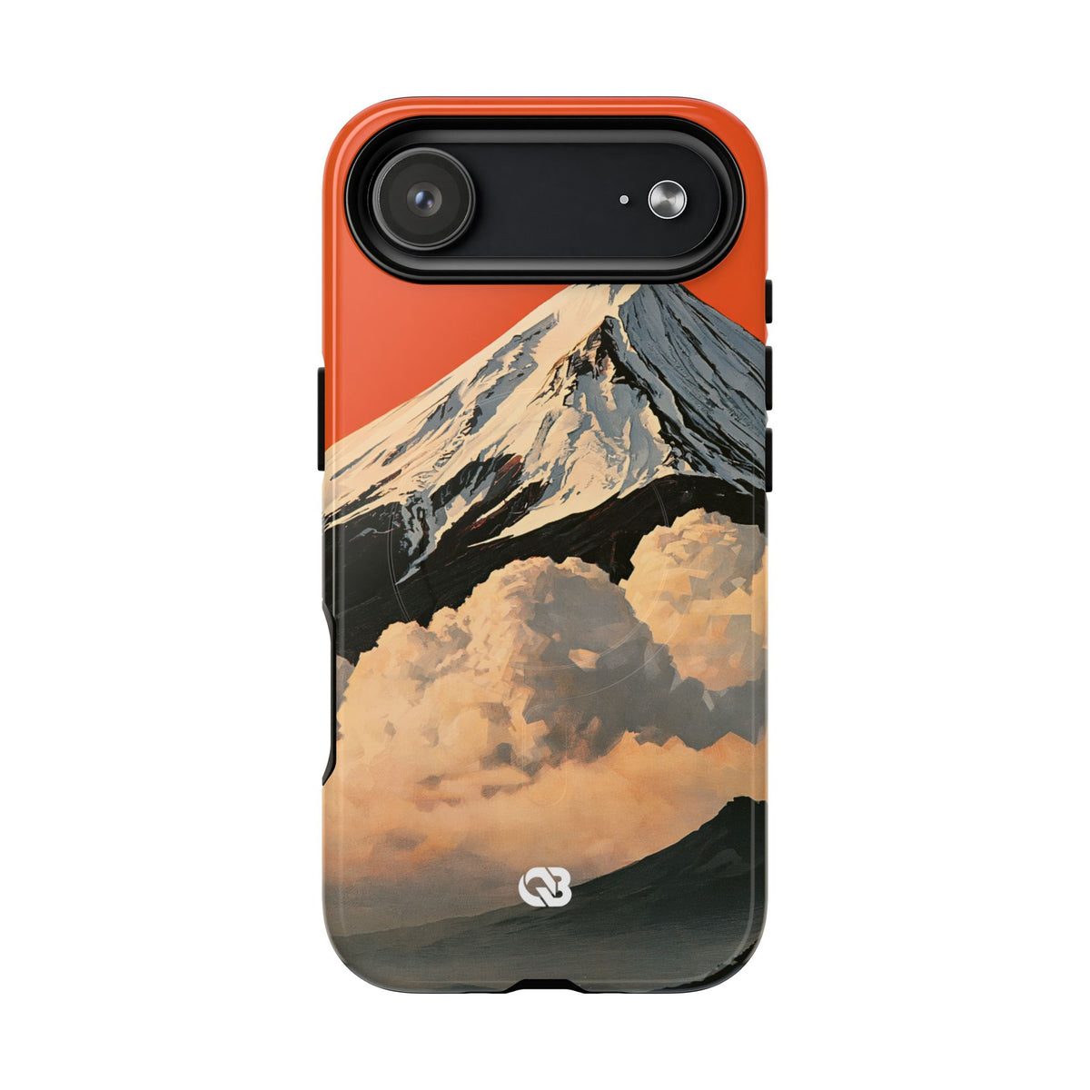 Sacred Peak Fuji · Tough 2.0 Magnetic Phone Case for iPhone · Orange