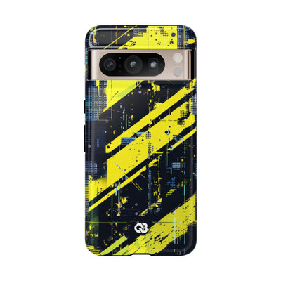 Acid Hazard · Tough Phone Case for Pixel ·  Yellow