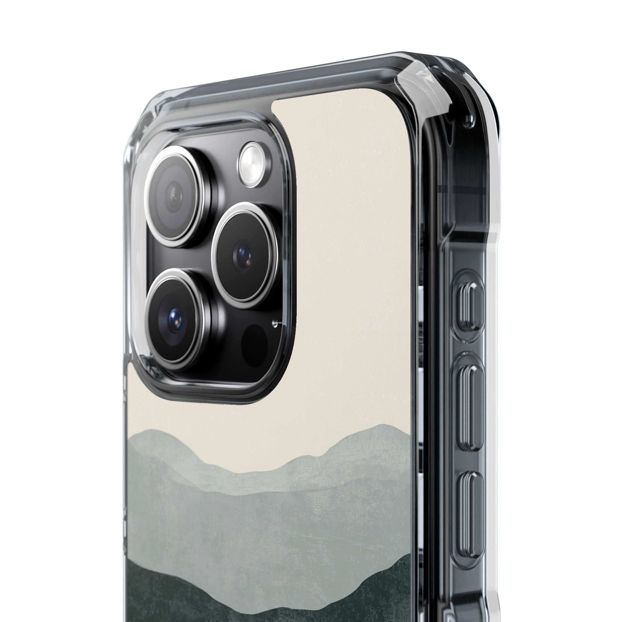 Green Impact MagSafe Phone Case for iPhone - Misty Sage Valley