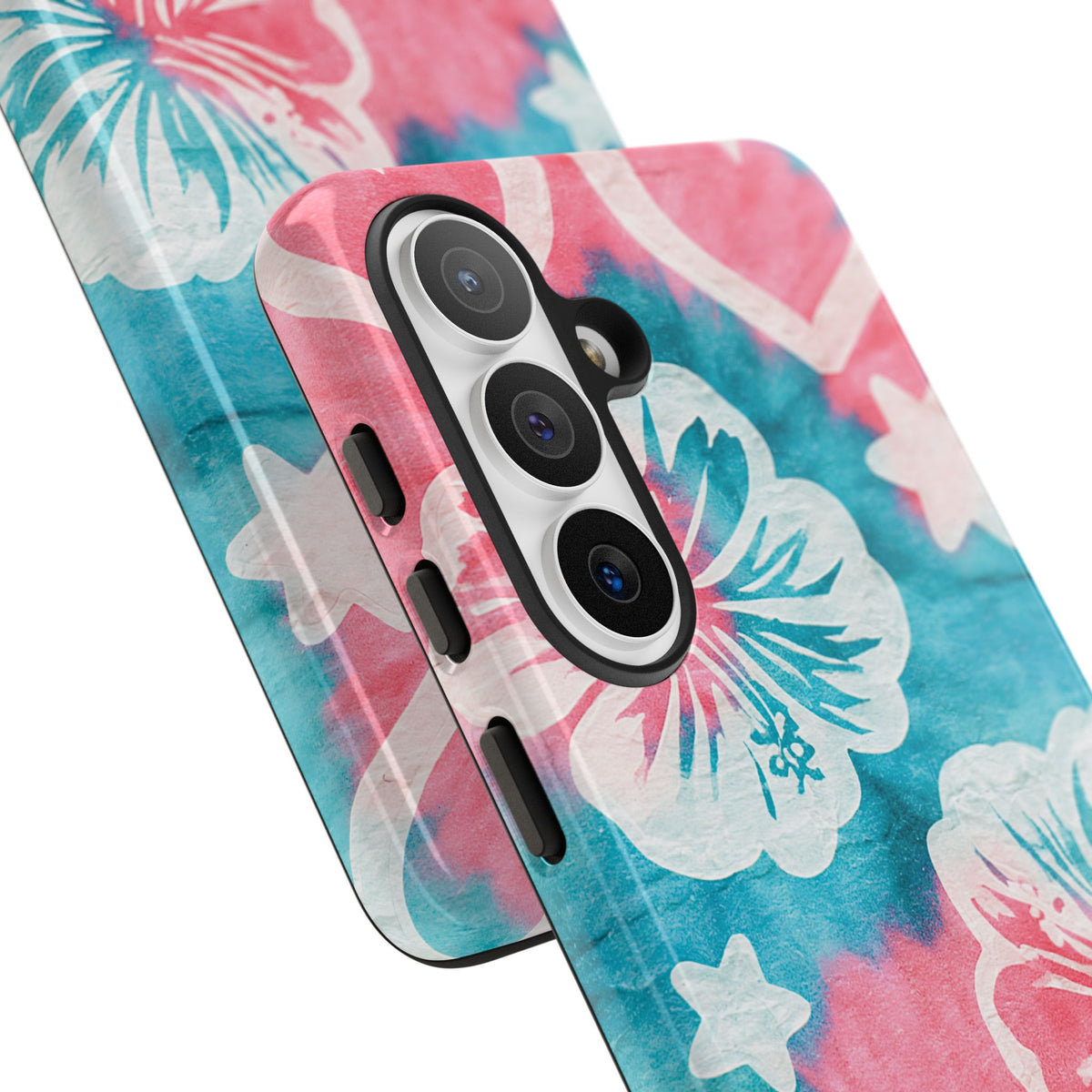 Tropical Hibiscus Bloom · Tough Phone Case for Samsung · Teal