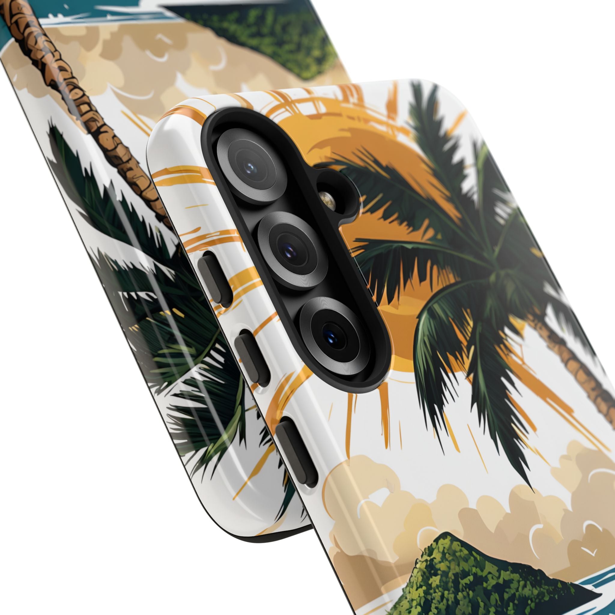 Sunny Palm Breeze Samsung S25 Plus Case - Tough