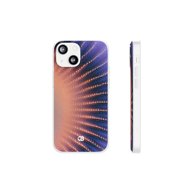 Luminous Aura Burst · Lite Phone Case for iPhone ·  Blue