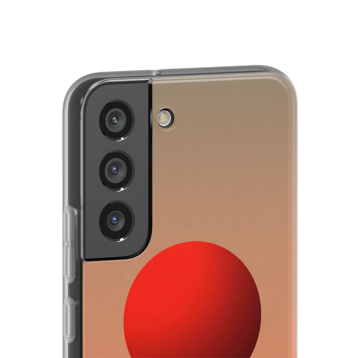 Crimson Sol Ridge · Lite Phone Case for Samsung · Red
