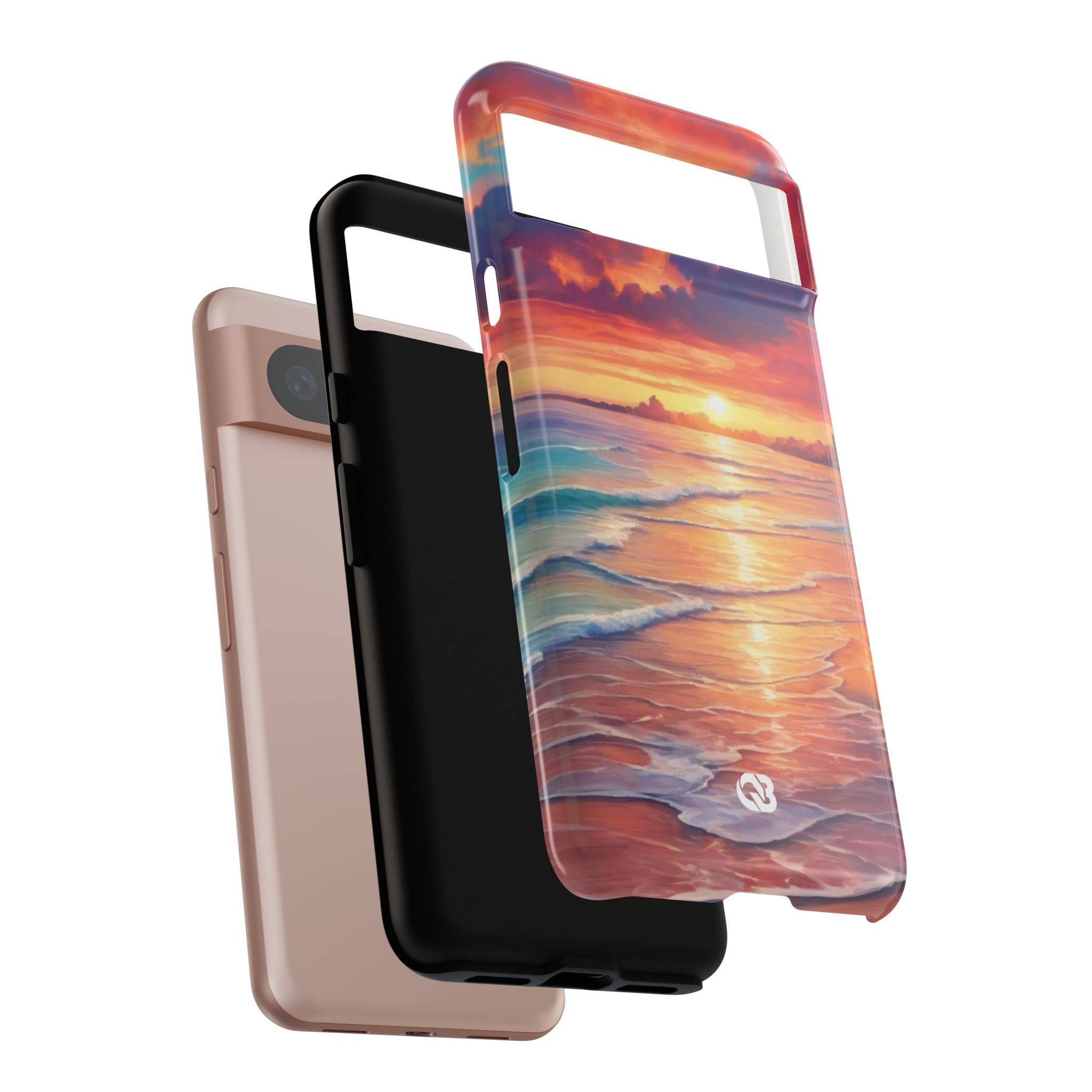 Crimson Shore Horizon · Tough Phone Case for Google Pixel