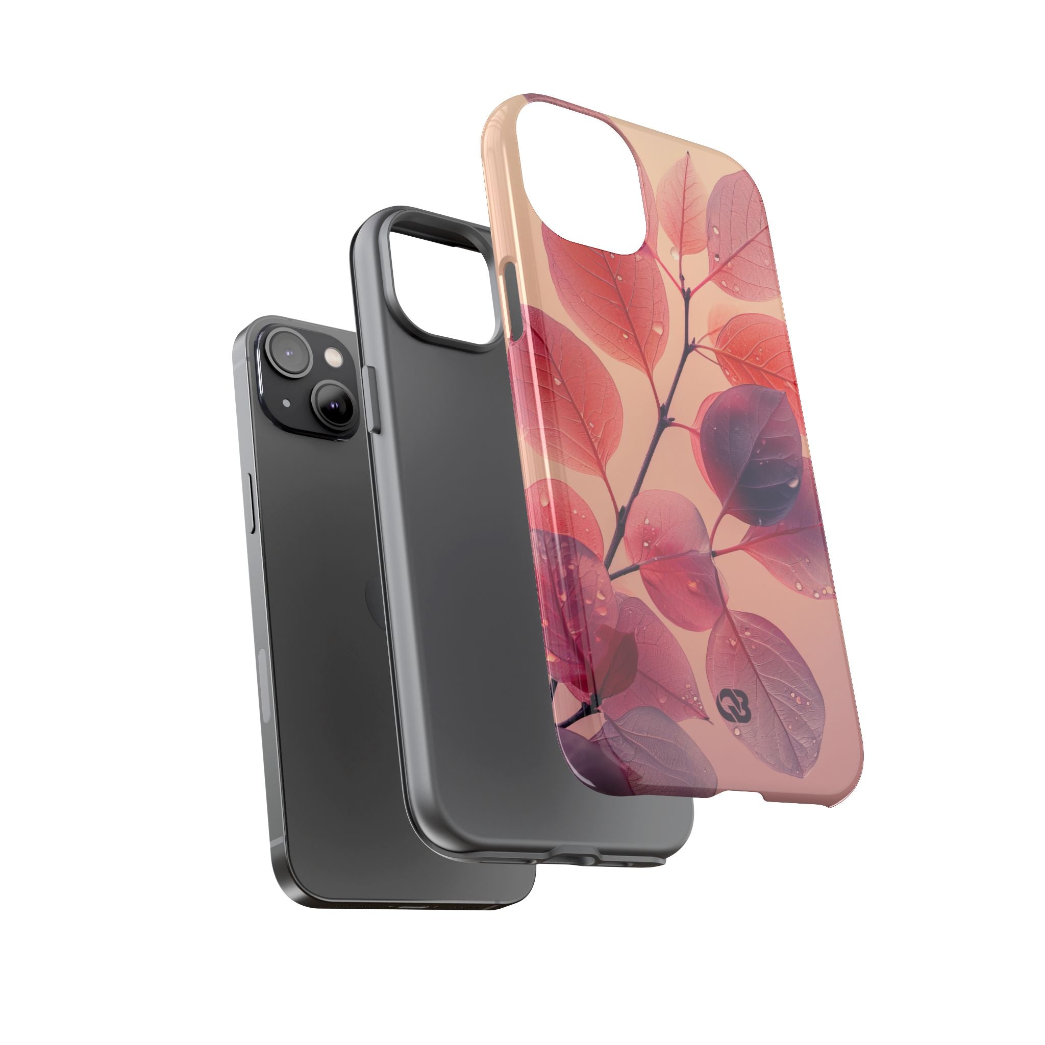Dewy Magenta Foliage · Tough Phone Case for iPhone