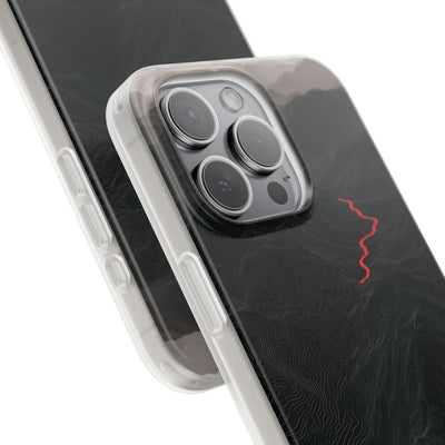 Crimson Ridge Pass · Lite Phone Case for iPhone ·  Black