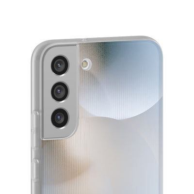 White Lite Phone Case for Samsung - Frosted Ribbed Sphere