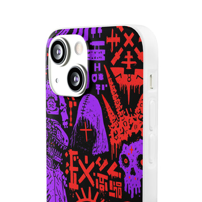 Underground Cyber Glyphs · Lite Phone Case for iPhone ·  Black