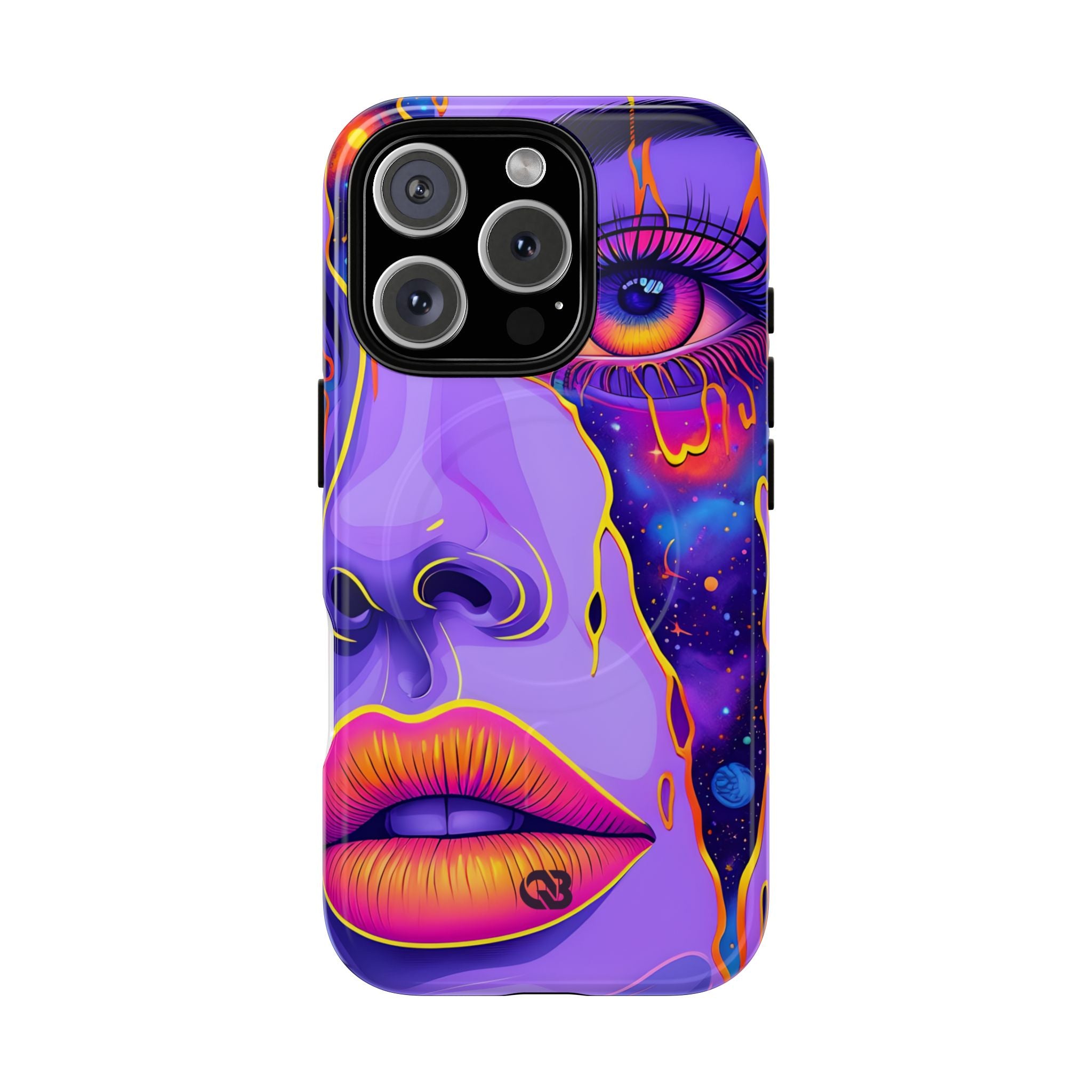 Violet Cosmic Gaze · Tough+ Custodia per iPhone · Magsafe