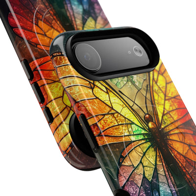 Stained Glass Butterfly iPhone 17 Air Case - Tough+ - CASE•BOB