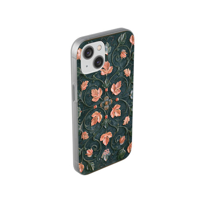 Florentine Rose Arabesque · Lite Phone Case for iPhone ·  Green