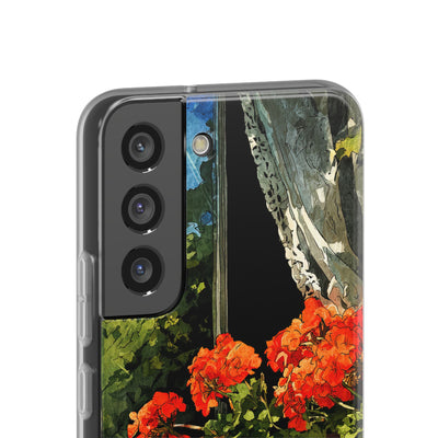 Sleeping Ginger Bloom · Soft Handyhülle für Samsung