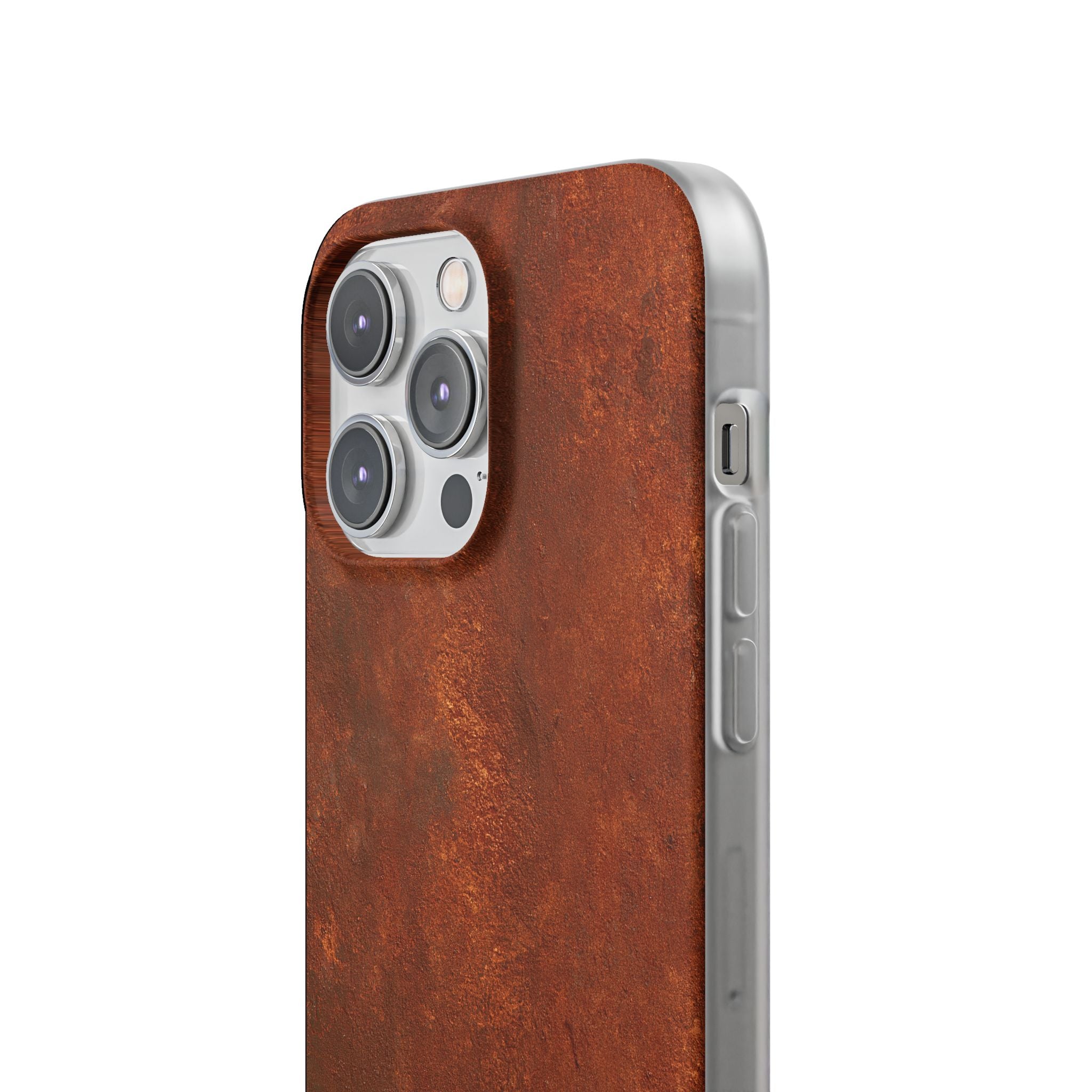 Orange Lite Phone Case for iPhone - Oxidized Iron Crust