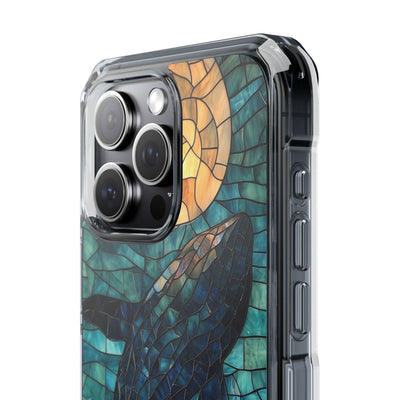 Stained Moon Whale · Impact Phone Case for iPhone · Magsafe