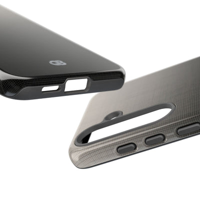 Grey Tough Phone Case for Samsung - Faded Sand Mesh