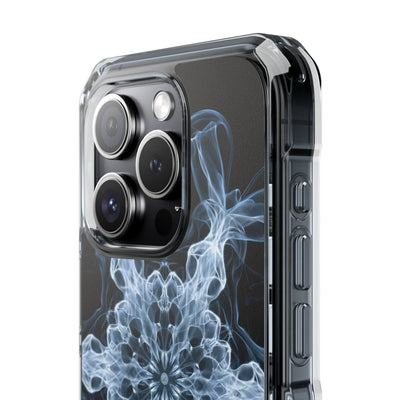 Blue Impact MagSafe Phone Case for iPhone - Glacial Smoke Crown