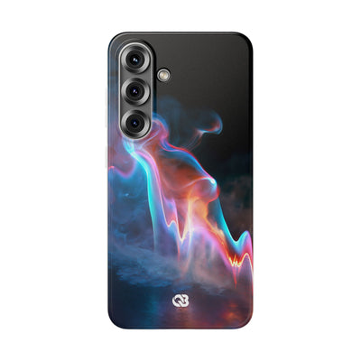 Neon Waveform · Lite Phone Case for Samsung · Black