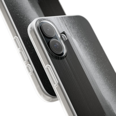 Black Lite Phone Case for iPhone - Brutalist Pixel Monolith