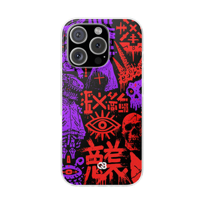 Underground Cyber Glyphs · Lite Phone Case for iPhone ·  Black