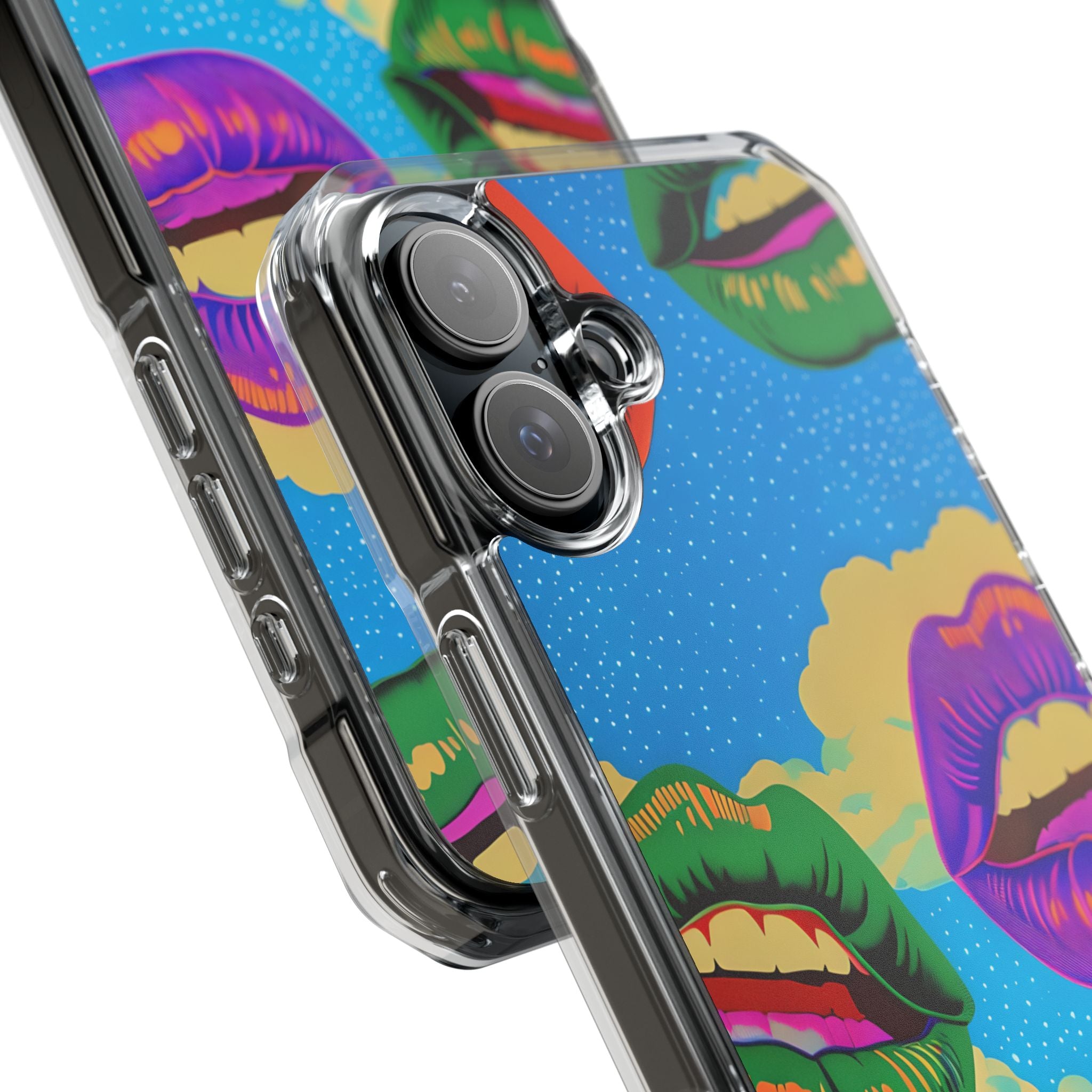 Colorful Lipscape iPhone 16 Plus Case - Impact