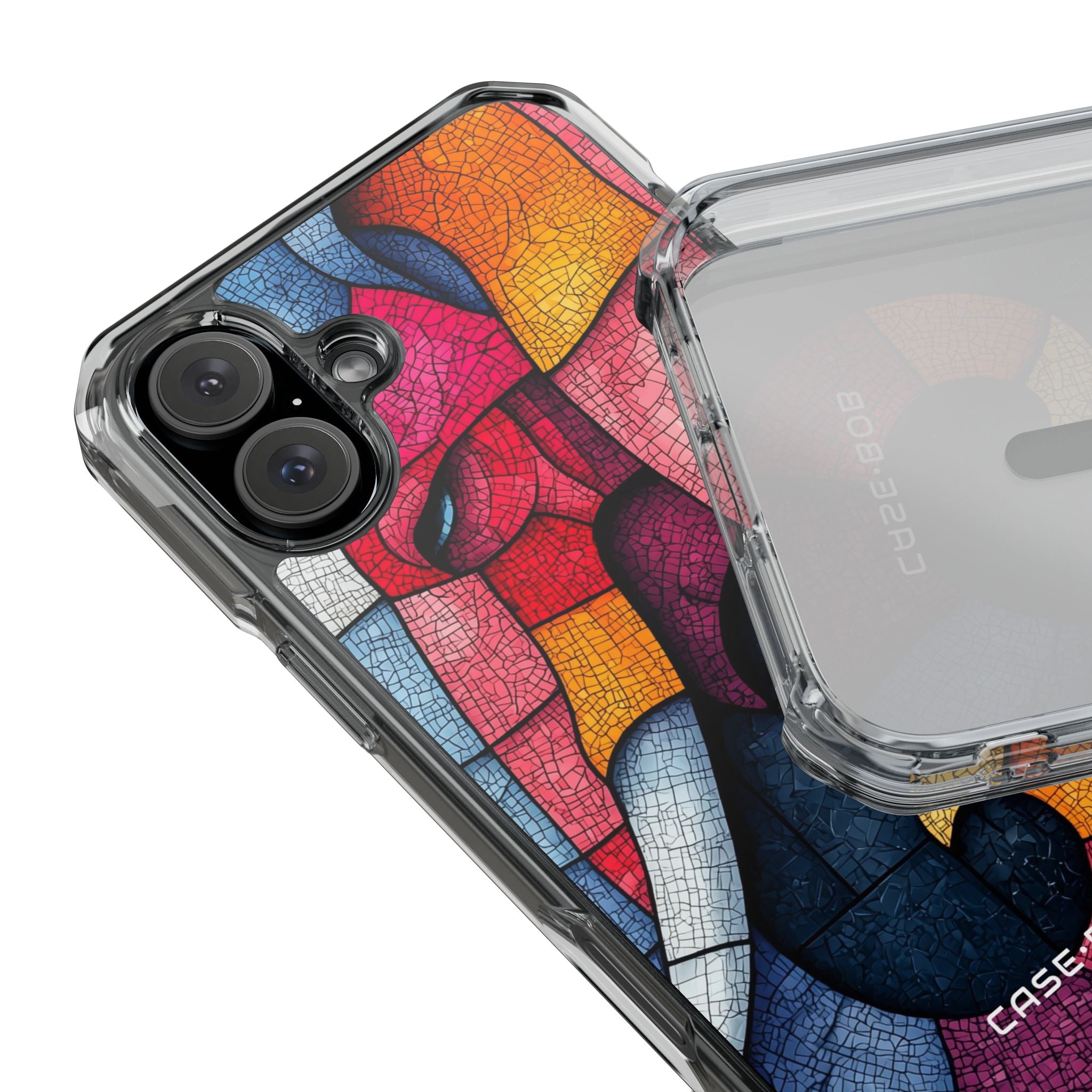 Elephant Mosaic iPhone 16 Plus Case - Impact