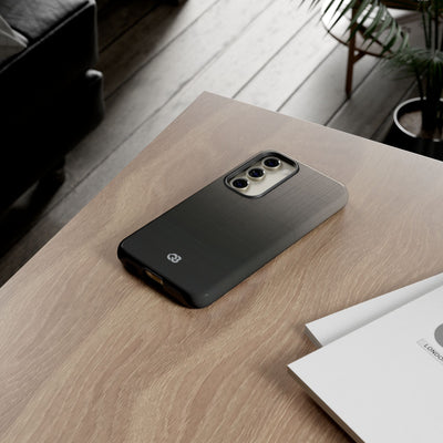 Grey Tough Phone Case for Samsung - Faded Sand Mesh