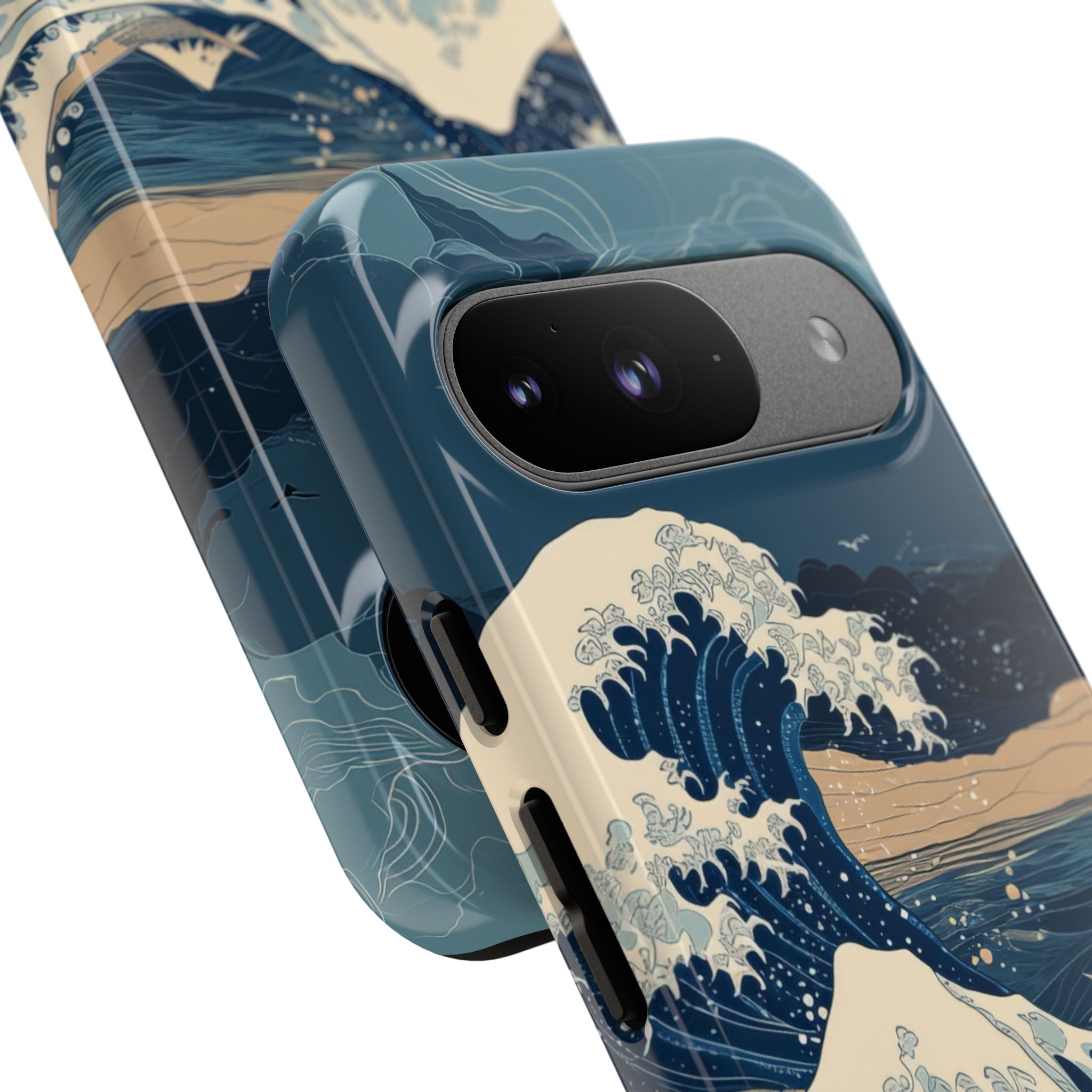 Cresting Blue Wave Google Pixel 9 Case - Tough