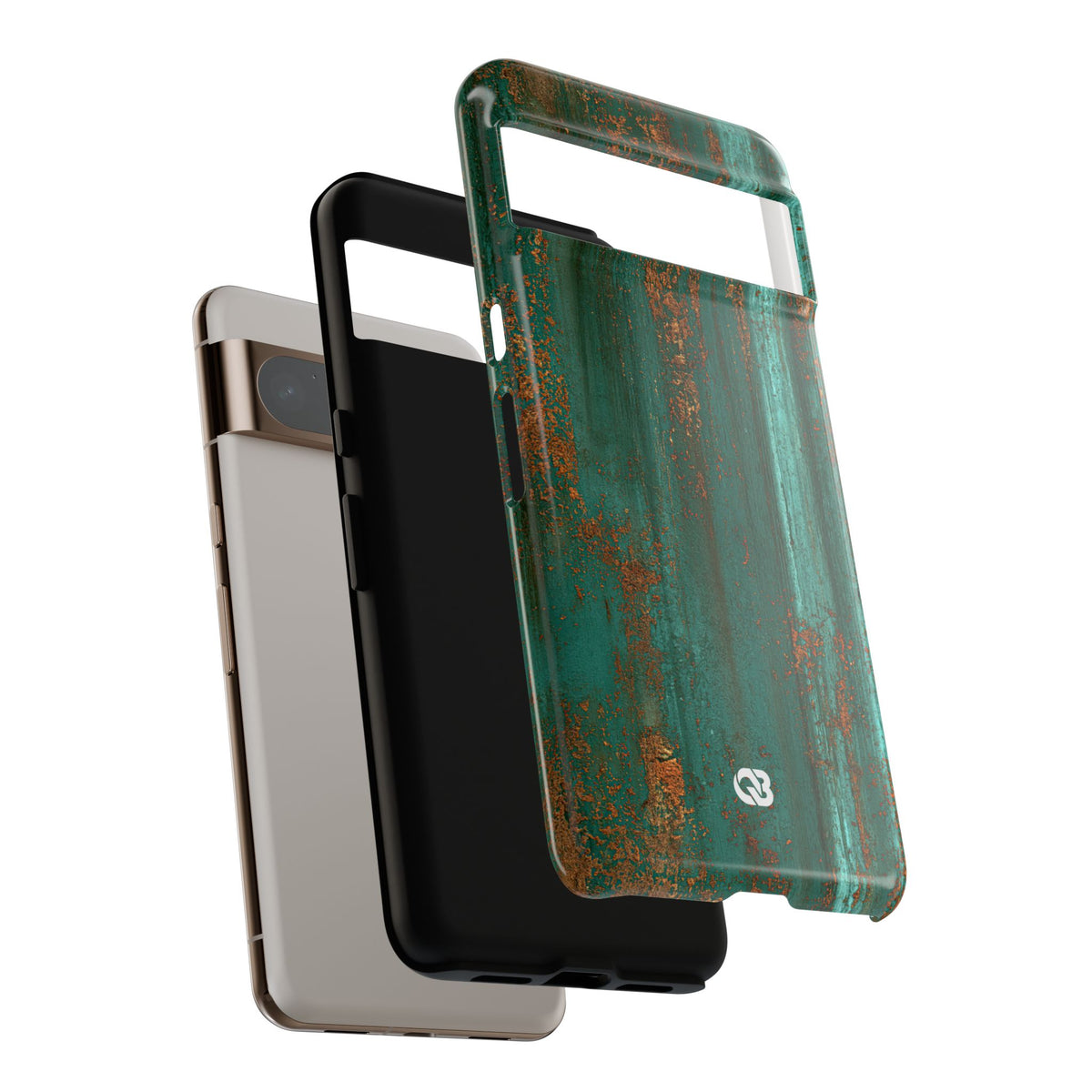 Oxidized Verdigris · Tough Phone Case for Pixel ·  Teal