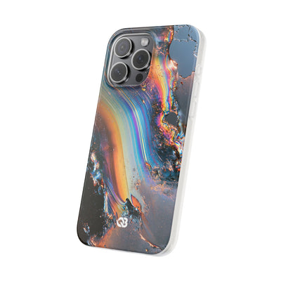Prismatic Aura Flow · Lite Phone Case for iPhone ·  Blue