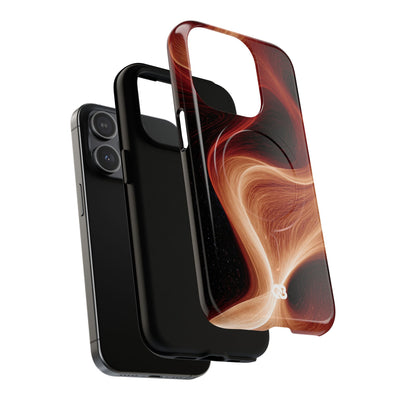 Solar Ember Flow · Tough 2.0 Magnetic Phone Case for iPhone · Orange