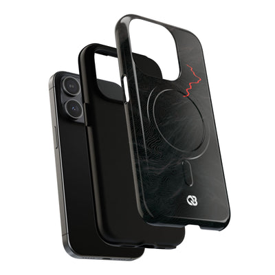 Crimson Ridge Pass · Tough 2.0 Magnetic Phone Case for iPhone · Black