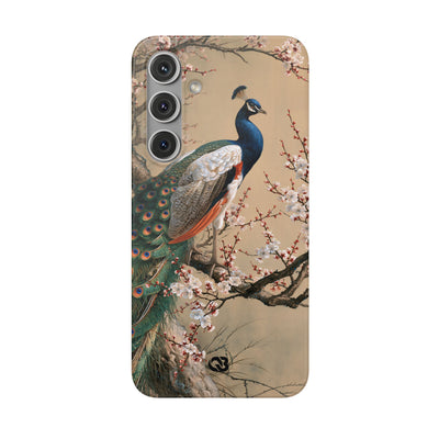 Imperial Peacock Blossom · Lite Phone Case for Samsung · Beige