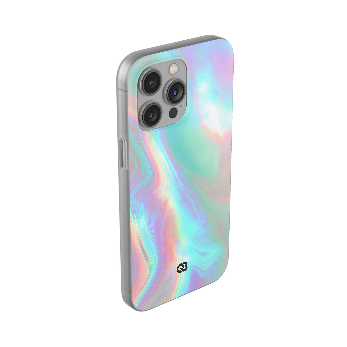 Prismatic Liquid Light · Lite Phone Case for iPhone ·  Teal