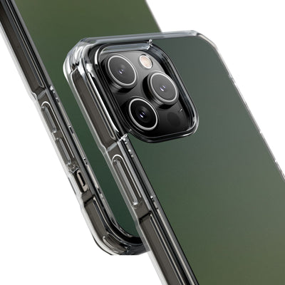 Green Impact MagSafe Phone Case for iPhone - Shadow Moss Grain