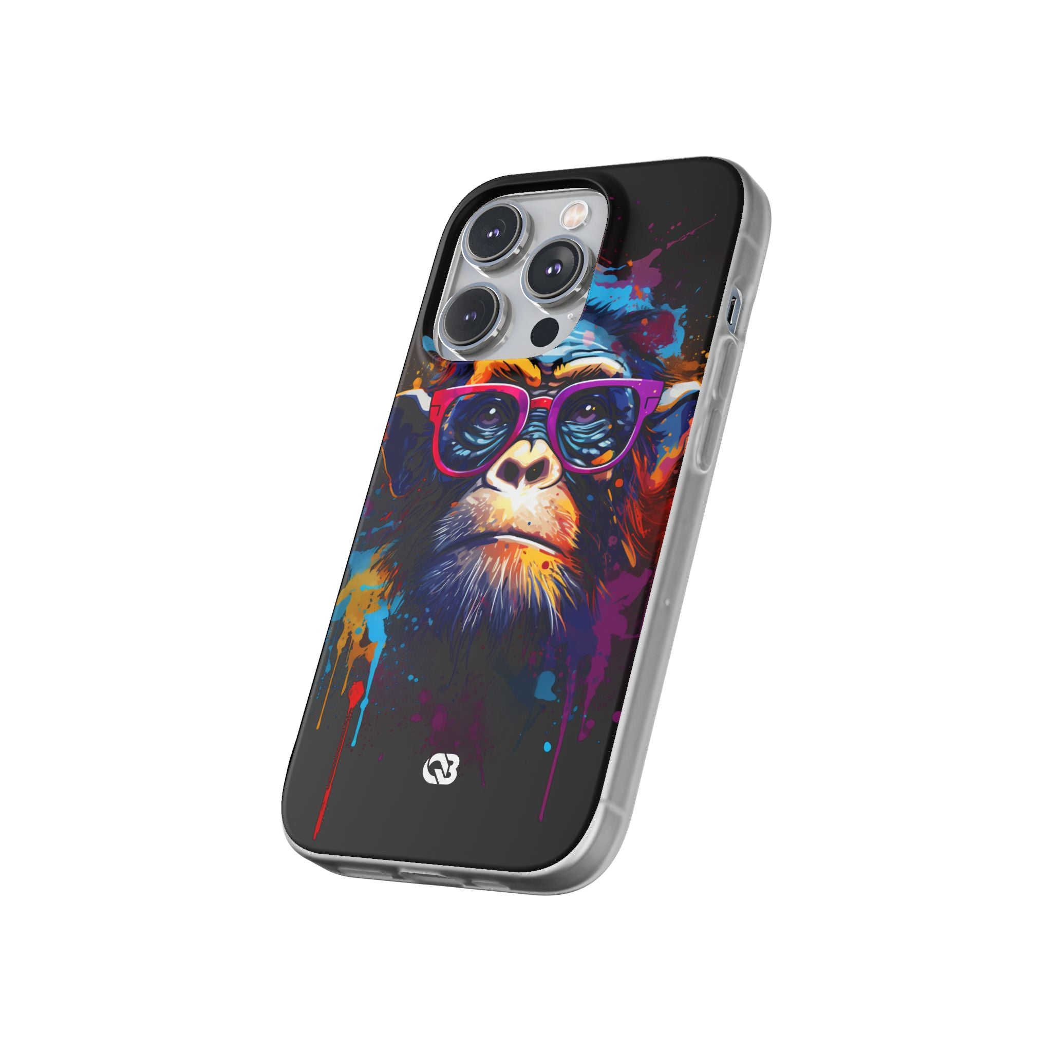 Neon Splatter Primate · Soft