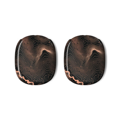 Mesa Elevation Contour · Hard Case for AirPods Max · Black