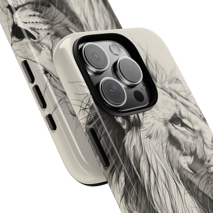 Lion Mane Flow iPhone 16 Pro Case - Tough