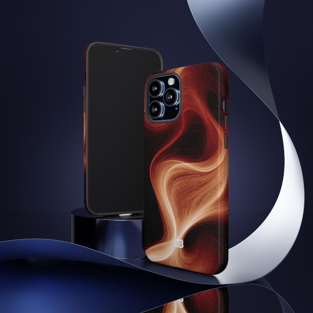 Solar Ember Flow · Tough Phone Case for iPhone · Orange