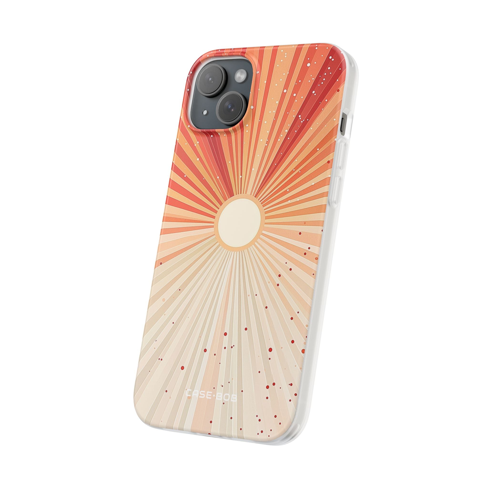 Solar Bloom iPhone 15 Plus Case - Soft