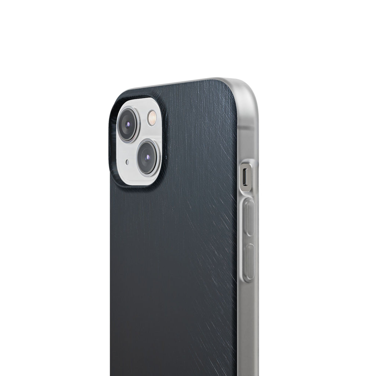 Brushed Obsidian Steel · Lite Phone Case for iPhone ·  Black