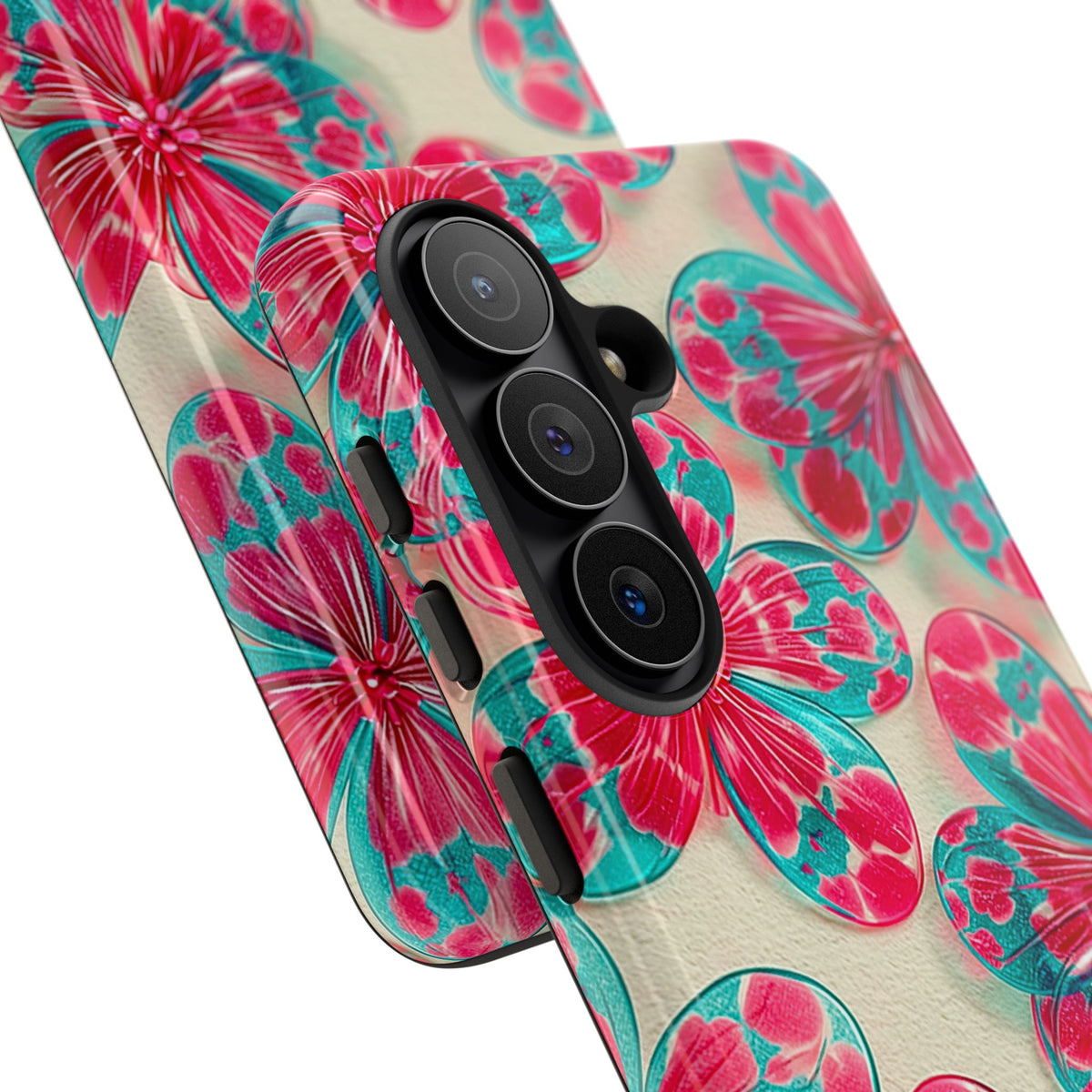 Lucite Jelly Bloom · Tough Phone Case for Samsung · Pink