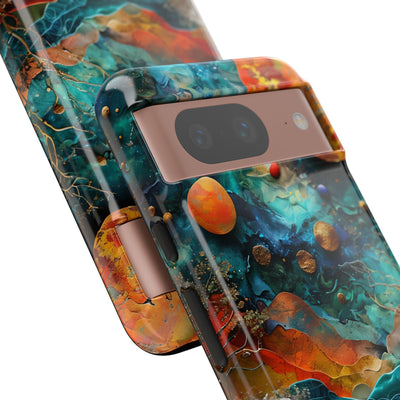 Copper Horizon Drift · Tough Phone Case for Google Pixel