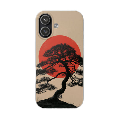 Crimson Pine Solitude · Lite Phone Case for iPhone ·  Beige