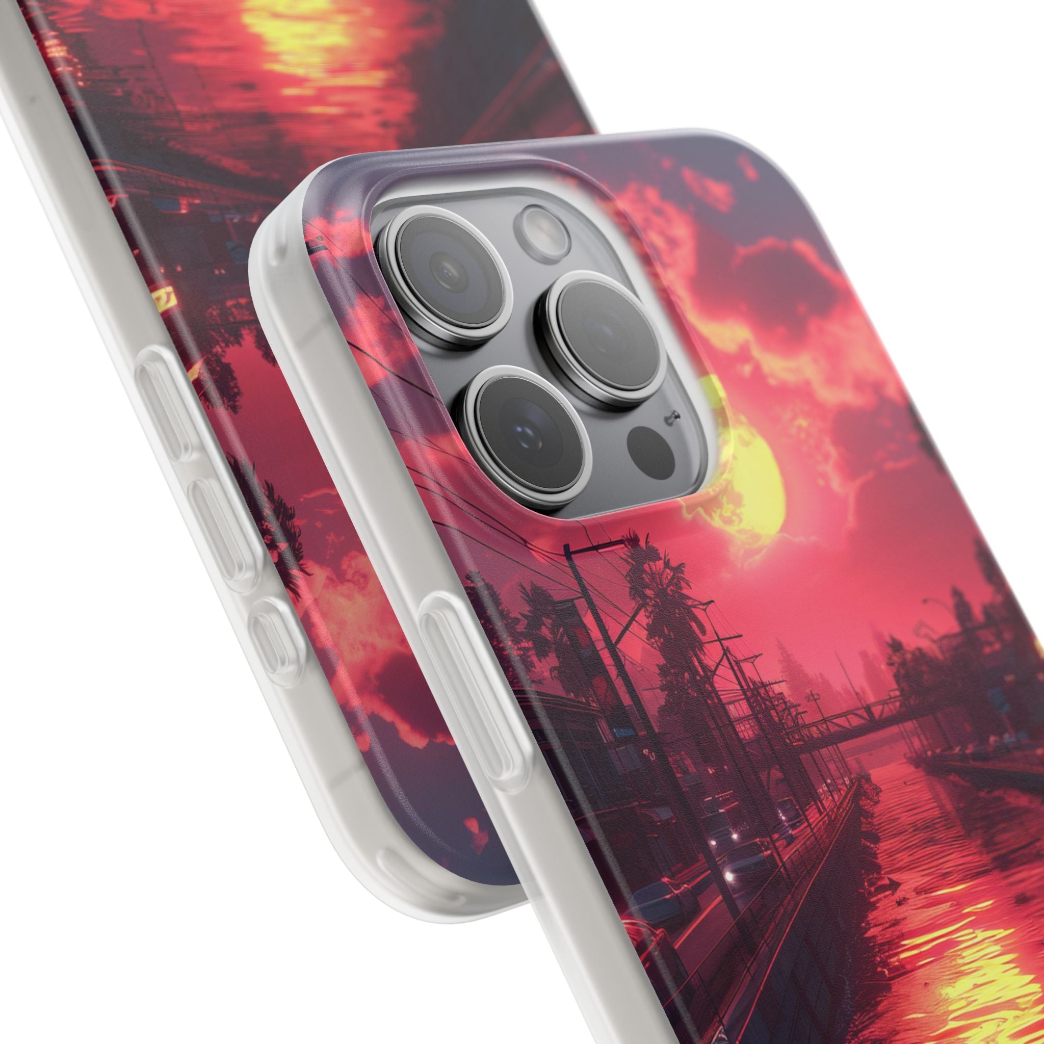 Luminous Moonlight iPhone 15 Pro Max Case - Soft